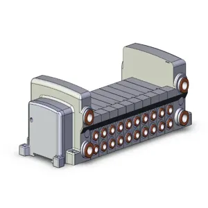 SMC VALVES VV5QC21-10N7SD0 Valve Manifold, 5 Inch Port Size | AN3AMF