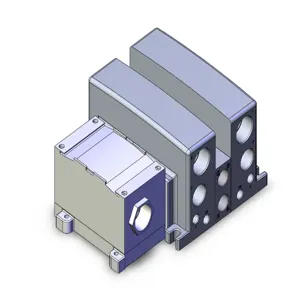 SMC VALVES VV5QC41-0103TTD0 Valve Manifold, 5 Inch Port Size | AN4FZM