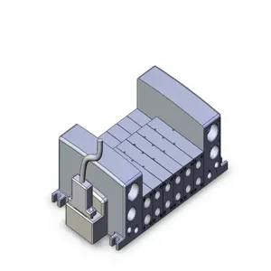 SMC VALVES VV5QC41-0603TFD3 Valve Manifold, Plug In, 5 Inch Port Size | AL7QDE