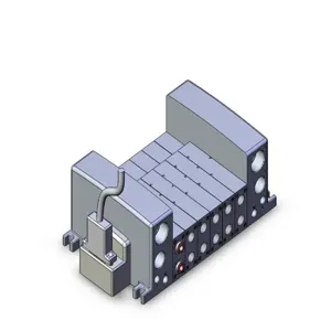 SMC VALVES VV5QC41-06N7TFD3 Valve Manifold, 5 Inch Port Size | AM9RAN