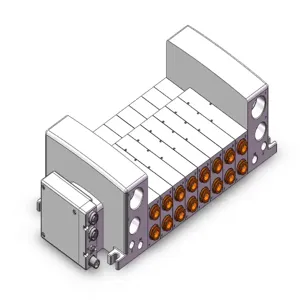 SMC VALVES VV5QC41-08N11TSEBN Valve Manifold, 5 Inch Port Size | AN9EZZ
