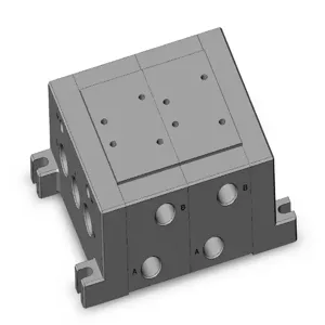 SMC VALVES VV722-03R-04B Manifold Assembly | AL4CMM