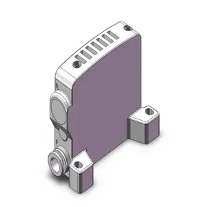 SMC VALVES VVQC1000-2A-1-C8-S End Plate, Built In Fitting, 1/4 | AN2TBQ