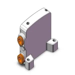 SMC VALVES VVQC1000-2A-1-N9 End Plate, Built In Fitting, 1/4 | AL8VKJ