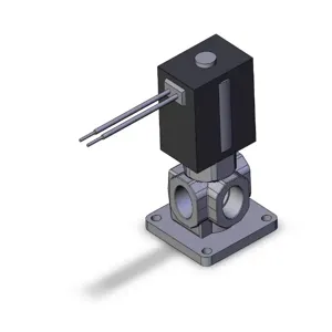 SMC VALVES VX3124H-02-5G1-B Valve, 3 Way | AN9CLH