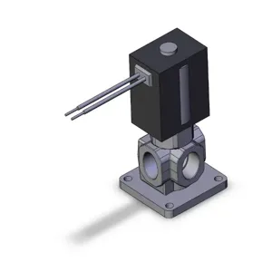 SMC VALVES VX3134-02N-5G1-B Valve, 3 Way | AN4BCH