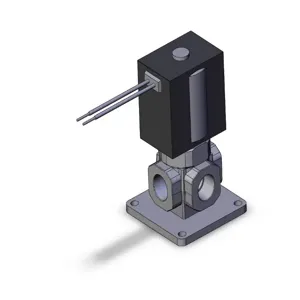 SMC VALVES VX3244HZ-02N-5G1-B Solenoid Valve, 3 Port Size | AP2YJR