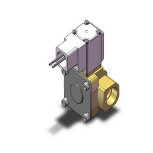 SMC VALVES VXD242HZ1YB Solenoid Valve, 2 Port Size | AP2ZHH