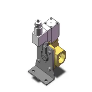 SMC VALVES VXD250LZ2ABXB Valve, 2 Way | AN8HAL