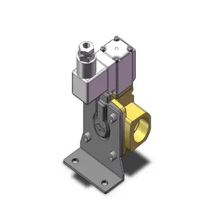 SMC VALVES VXD250LZ2AXB Valve, 2 Way | AN9DDH