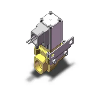 SMC VALVES VXZ242FSBXB Solenoid Valve, 2 Port Size | AP2YYH