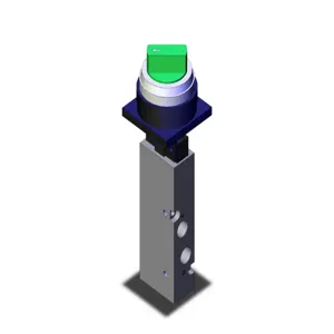 SMC VALVES VZM450-01-34B Mechanical Valve, 1/4 Port Size | AL4DCF