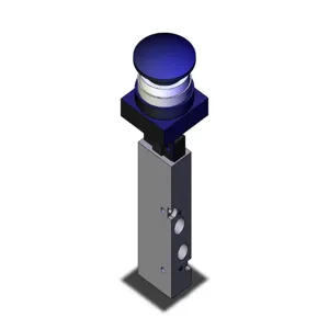 SMC VALVES VZM450-N01-30B Mechanical Valve, 1/4 Port Size | AN8CTK