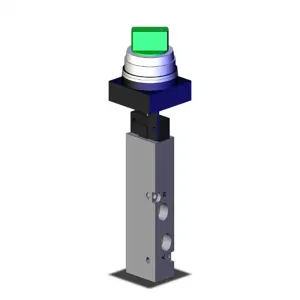 SMC VALVES VZM550-01-34B Mechanical Valve, 1/8 Port Size | AL4DCW