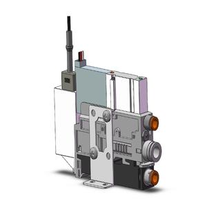 SMC VALVES ZK2B12K5RW-07-BK Vakuumsystem, Düsengröße 1.2 | AN9CXR