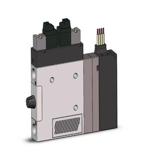 SMC VALVES ZM071H-K5LOZ-E16CL Vakuumgenerator, Düsengröße 0.7 | AP2QMW