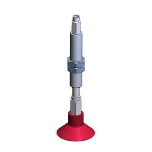 SMC VALVES ZPT40CSK10-B5-A14 Vacuum Pad, Pad Size 32-50 | AL4DXX