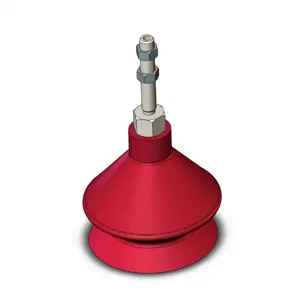 SMC VALVES ZPT50BU-A6 Vacuum Pad, Pad Size 32-50 | AN2UEA