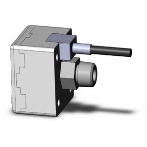 SMC VALVES ZSE30A-N01-N-PG Vakuumschalter, 1/8 Zoll Anschluss | AM9HAE