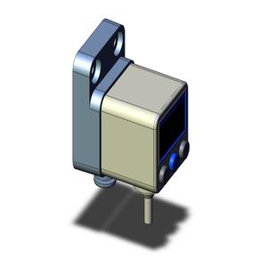 SMC VALVES ZSE40A-C4-T Vakuumschalter, One-Touch-Anschluss | AN7MXQ