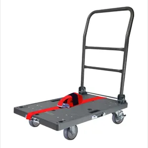 SNAP-LOC SL0500C4TGS Push Cart, With Strap Kit, Load Capacity 500 Lbs | CE8UBD