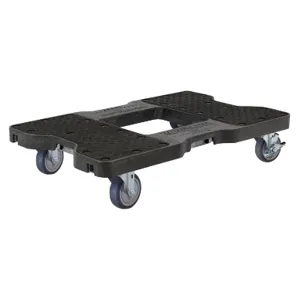 SNAP-LOC SL1200D4TB General Purpose Dolly, E Track, Capacity 1200 Lbs, Black | CE8UBE