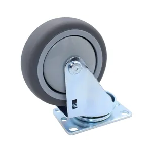 SNAP-LOC SLAC4ST Swivel Caster, Size 4 Inch, Capacity 300 Lbs, Thermoplastic | CE8UCM