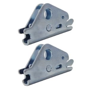 SNAP-LOC SLAEAI2 Logistic E Fitting, E Track, With 1/2 Inch Tiedown Hole, 2 Pack | CE8UFB