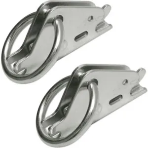 SNAP-LOC SLAEARI2-C E Fitting, With Ring, Multi Purpose Tiedown, 2 Pack | CE8UKH