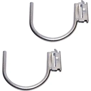 SNAP-LOC SLAEJH4I2 J Hook Hanger, Multi Purpose, Size 4 Inch, 2 Pack | CE8UFL