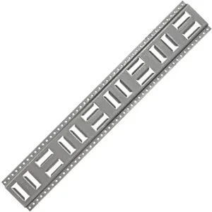 SNAP-LOC SLAET32G E Track, Horizontal/Vertical, Size 32 Inch, Galvanized Steel | CE8UDQ