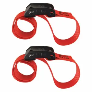 SNAP-LOC SLCTC102CR2 C Inch Cam Strap, Red, E-Track Accessories/Logistic Straps, 1 Pair | CU3BZQ 52RW90