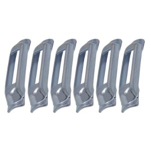 SNAP-LOC SLSWCZ6 E Strap Anchor, Weld On, Contoured, Zinc, 6 Pack | CE8UER