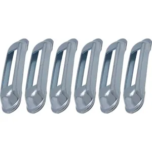 SNAP-LOC SLSWZ6 E Strap Anchor, Weld On, Zinc, 6 Pack | CE8UEW