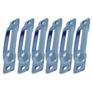 SNAP-LOC SLSZ6 E Strap Anchor, 6 Pack, Zinc | CE8UEJ