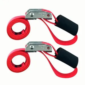 SNAP-LOC SLTC103CR2 Cinch Strap Tiedown, With Cam, Length 3 Feet, Break Strength 1500 Lbs, 2 Pack | CE8UHF