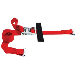 SNAP-LOC SLTE208RR E Track Tiedown Strap, With Ratchet, Length 8 Feet, Break Strength 4400 Lbs | CE8UGX