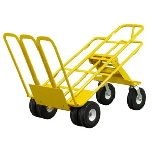 SNAP-LOC SLV1000HC6Y E Track Hand Truck Cart, With 6 Wheel, Capacity 1000 Lbs | CE8UDG