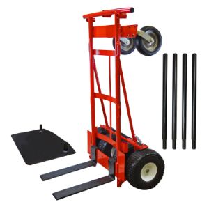 SNAP-LOC SLV2000HT631R E Track Hand Truck Cart, With 6 Wheel, Height 59 Inch, Capacity 2000 Lbs | CE8UDP