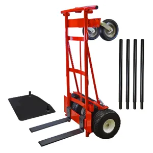 SNAP-LOC SLV2000HT631R E Track Hand Truck Cart, With 6 Wheel, Height 59 Inch, Capacity 2000 Lbs | CE8UDP