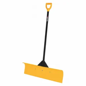 SNOWEX SP-36 Snow Shovel, 36 Inch Blade Width, Fiberglass, 46 Inch Handle Length, D-Grip | CU3CAZ 55JK65