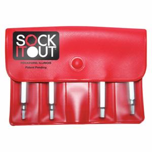 SOCK IT OUT AMI-4 Screw Extractor Set, Flat Head Socket Cap Screw, SAE, PK2 | AJ8ARG