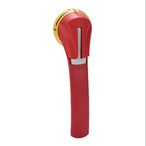 SOCOMEC 143E3813 Rotary Handle, Pistol, Red/Yellow, External Front Mount, 3-Position, Lockable In I-Off-II | CV7PXU