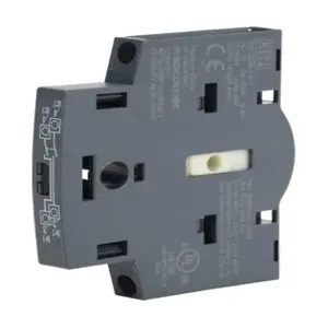 SOCOMEC 22990011 Auxiliary Contact, Left Or Right Side Mount, 2 N.O. Contact, 6A At 120 VAC | CV7CEK