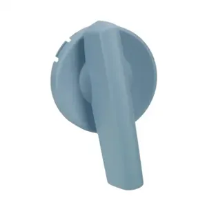 SOCOMEC 22995032 Rotary Handle, Round, M01, Blue, Direct Mount, 2-Position | CV7PZC