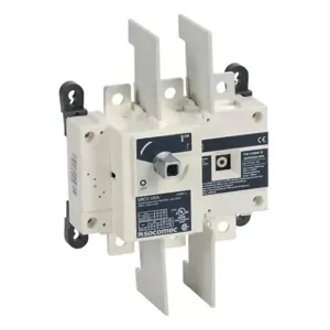 SOCOMEC 27003011 Rotary Disconnect Switch, Load Break Capable, 3-Pole, 600 VAC, 100A, 200Ka Sccr | CV8AUD