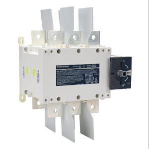 SOCOMEC 41503026 Rotary Manual Transfer Switch, 3-Pole, 600 VAC, 260A, 65Ka Sccr, Panel Mount | CV8AVP