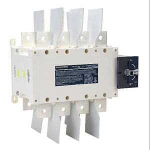SOCOMEC 41504026 Rotary Manual Transfer Switch, 4-Pole, 600 VAC, 260A, 65Ka Sccr, Panel Mount | CV8AVT