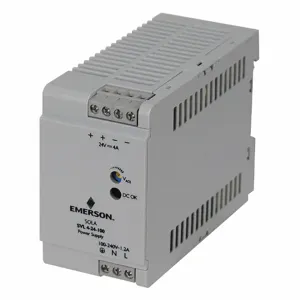 SOLA/HEVI-DUTY SVL4-24-100 Din Rail Power Supply, 100 To 240 VAC/120 To 375 VDC/85 To 264 VAC, Single, 24VDC, 96W | CU3CDK 783RE4