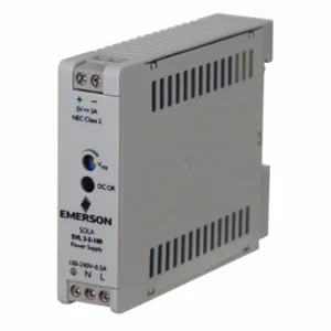 SOLA/HEVI-DUTY SVL3-5-100 Din Rail Power Supply, 100 To 240 VAC/120 To 375 VDC/85 To 264 VAC, Single, 5VDC, 15W | CU3CDM 783RE2